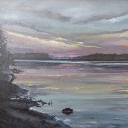 Break of Day, canvas, oil, 50  60 cm., 2015